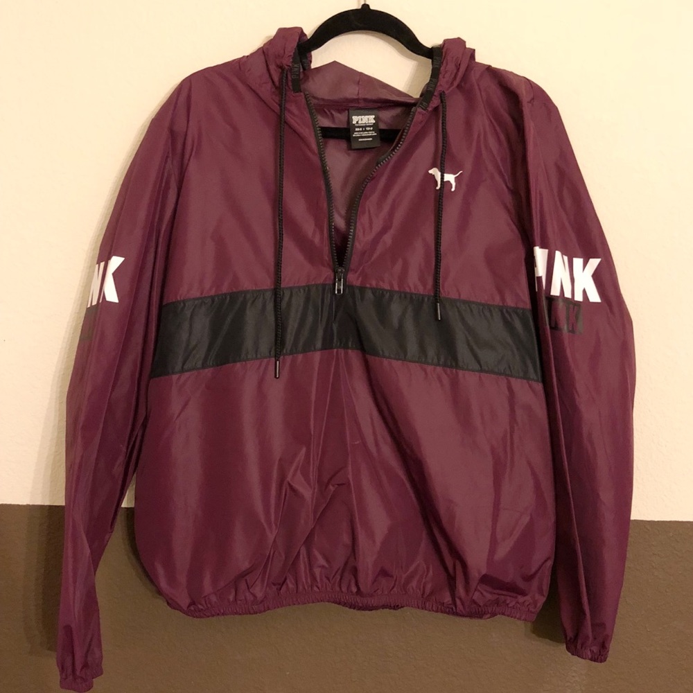 PINK Half-Zip Anorak